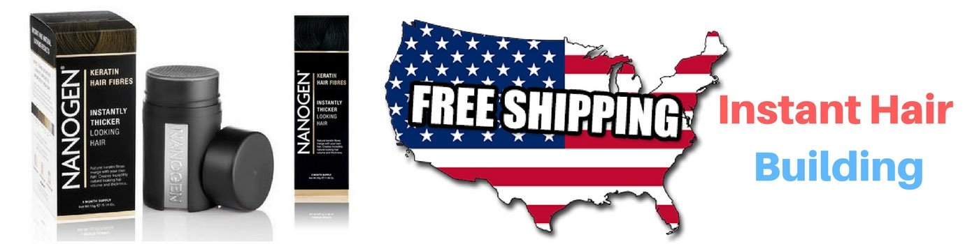 NANOGEN HAIR FIBER FREE SHIPPING IN USA